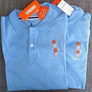 2 LONG SLEEVE POLO SHIRTS GYMBOREE